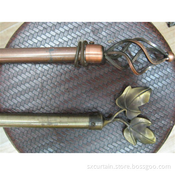 Electric Plating Appearance Galvanization Surface Curtain Decorative Rod
